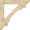 Ekena Millwork Merced Slat Rough Sawn Bracket, Douglas Fir, 6"W x 46"D x 46"H BKT06X46X46MRC06RDF - alternate 3